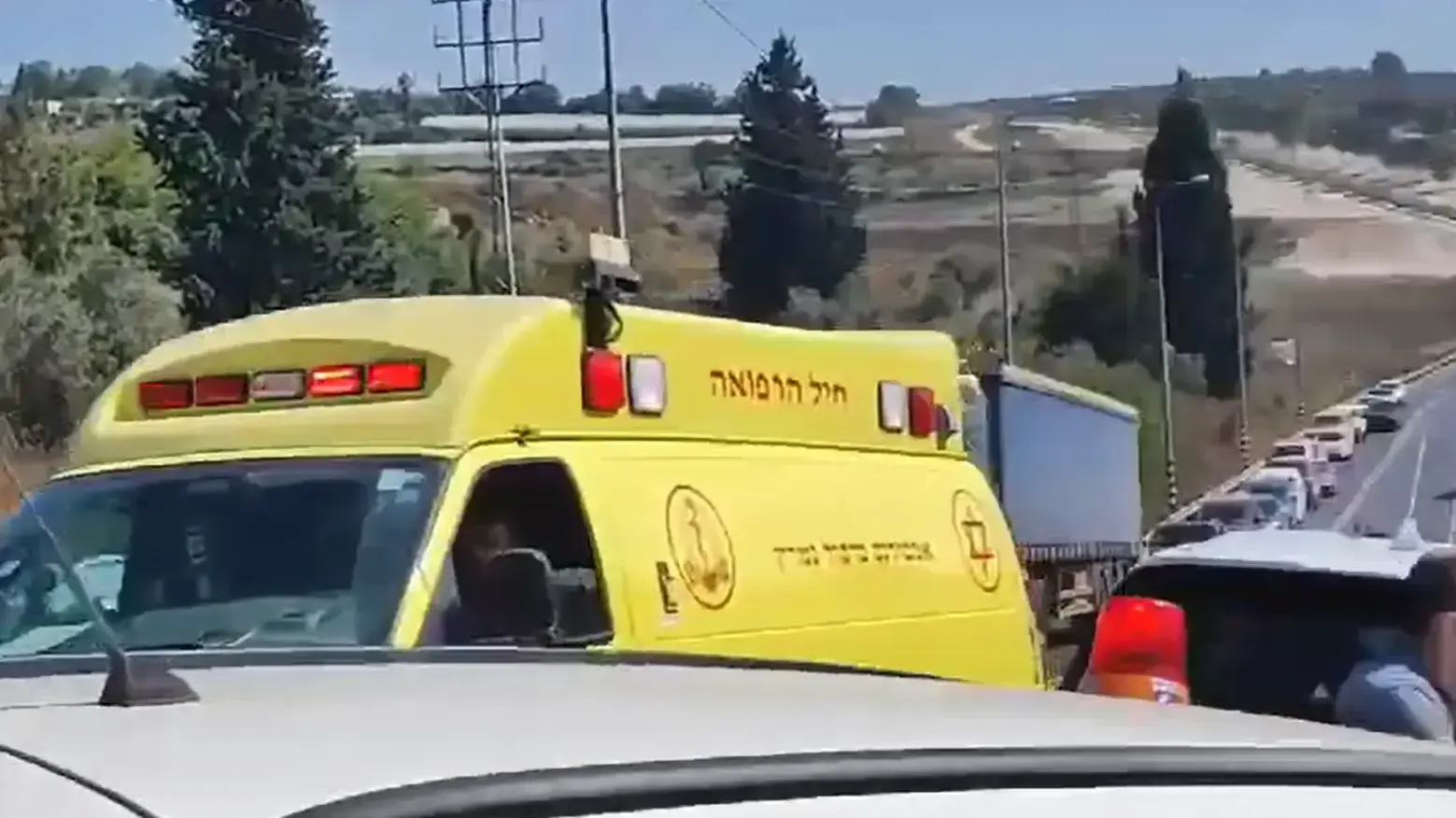 פצוע אנוש בפיגוע ירי ליד קדומים 06 ביולי 2023