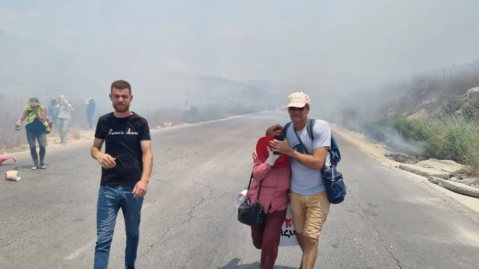 צעדת "שלום עכשיו" משבי שומרון לחומש צעדת "שלום עכשיו" משבי שומרון לחומש