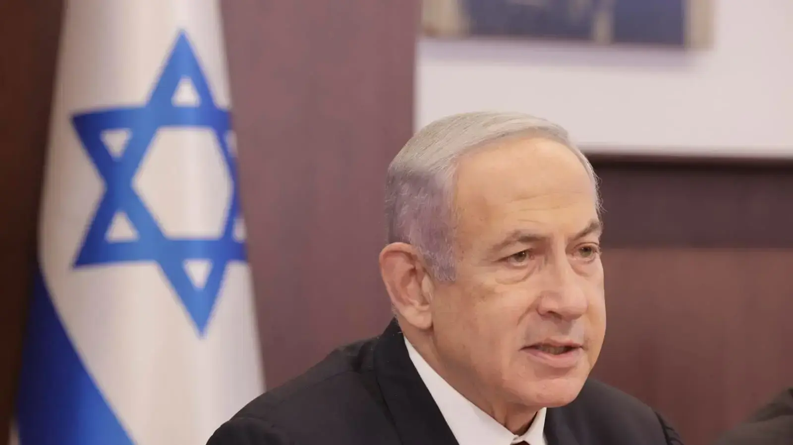 בנימין נתניהו בישיבת הממשלה, ירושלים. 9 ביולי 2023