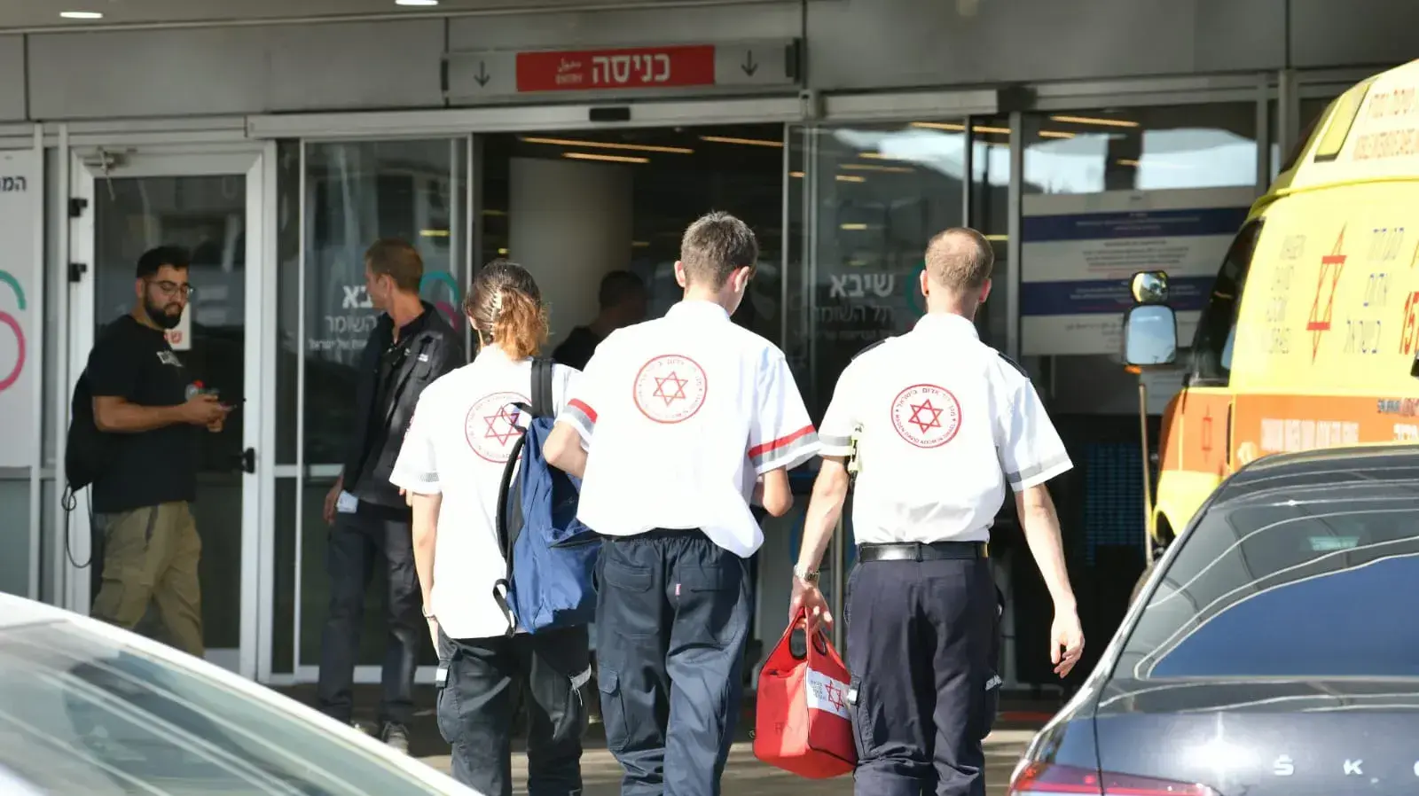הכניסה לבית החולים תל השומר הכניסה לבית החולים תל השומר