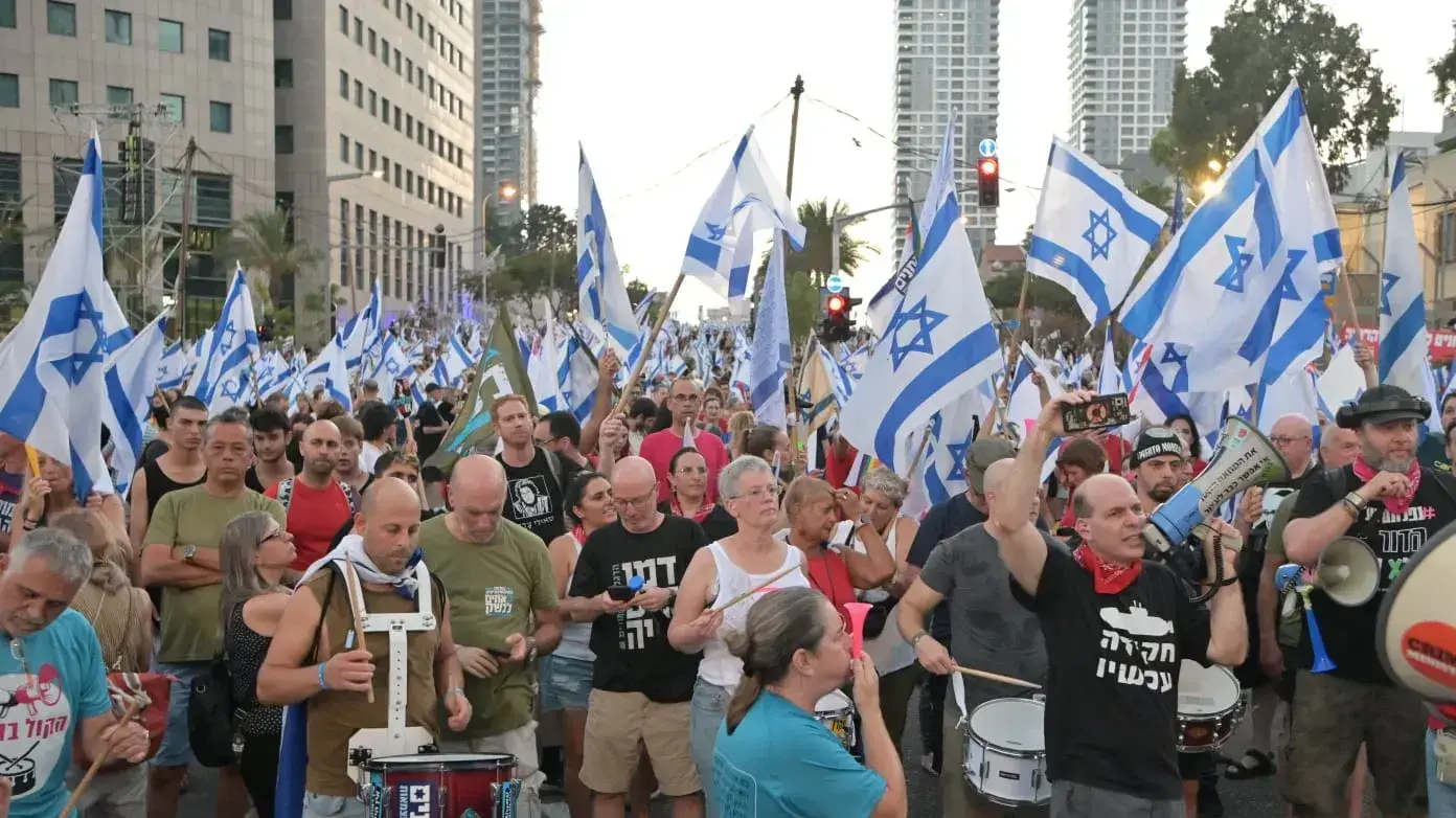 הפגנות נגד המהפכה המשפטית בתל אביב, שבוע 28. 15 ביולי 2023 הפגנות נגד המהפכה המשפטית בתל אביב, שבוע 28. 15 ביולי 2023
