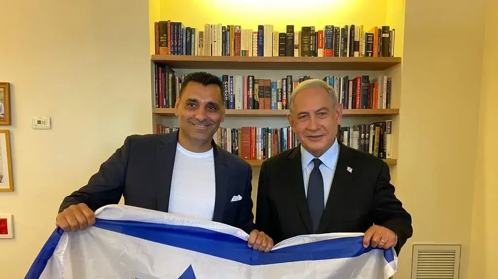 ג'ו זבולוני, בנימין נתניהו, 6 ביוני 2022 ג'ו זבולוני, בנימין נתניהו, 6 ביוני 2022