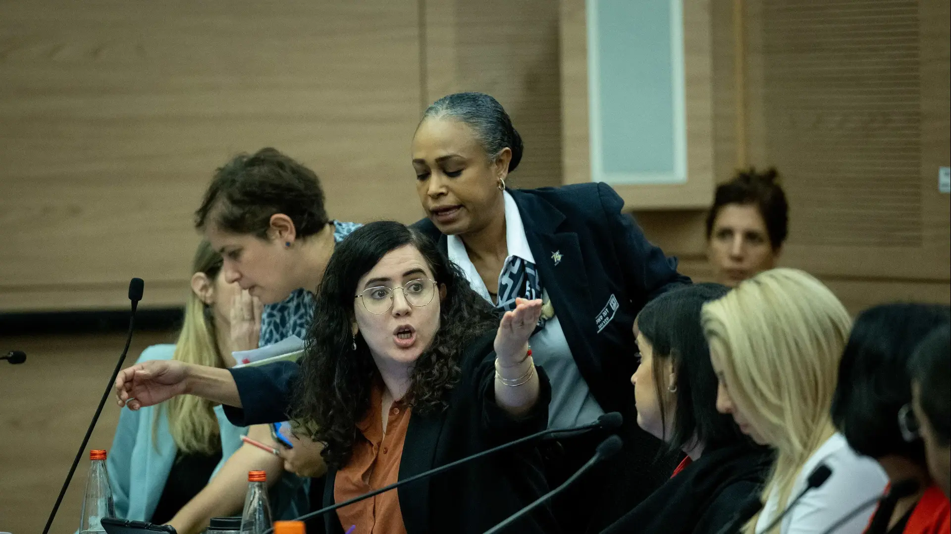 ח"כ נעמה לזימי (העבודה) בדיון בוועדת חוק, חוקה ומשפט בנוגע לאישור חוק ביטול עילת הסבירות לקריאה שנייה ושלישית ח"כ נעמה לזימי (העבודה) בדיון בוועדת חוק, חוקה ומשפט בנוגע לאישור חוק ביטול עילת הסבירות לקריאה שנייה ושלישית