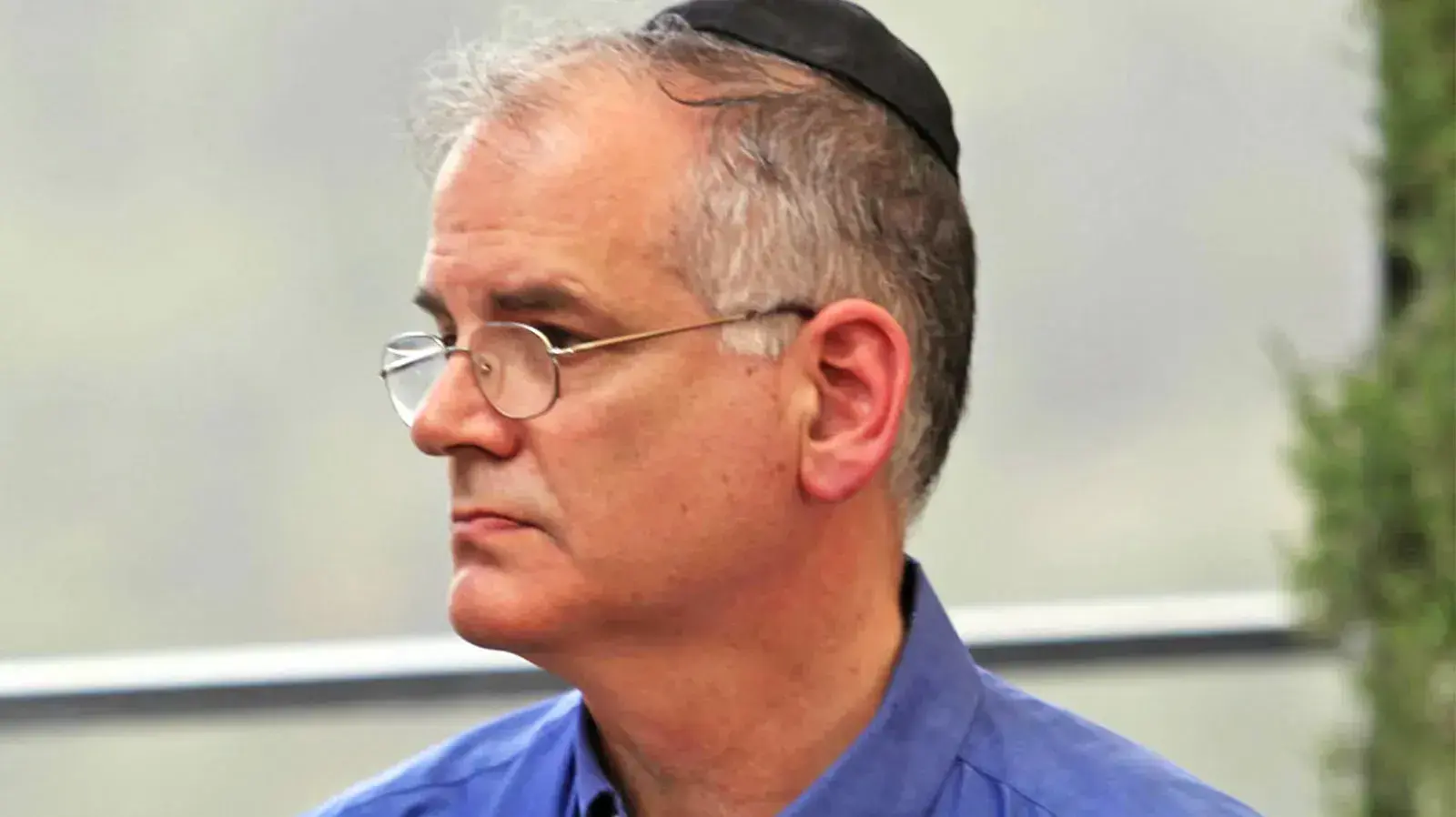 עידו נתניהו בהלוויה של בן ציון נתניהו אביו של ראש הממשלה, בנימין נתניהו, אפריל 2012