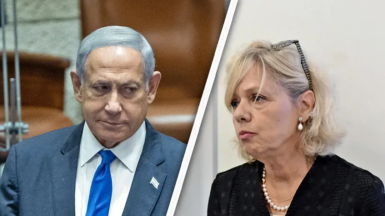 היועצת המשפטית גלי בהרב-מיארה, ראש הממשלה בנימין נתניהו