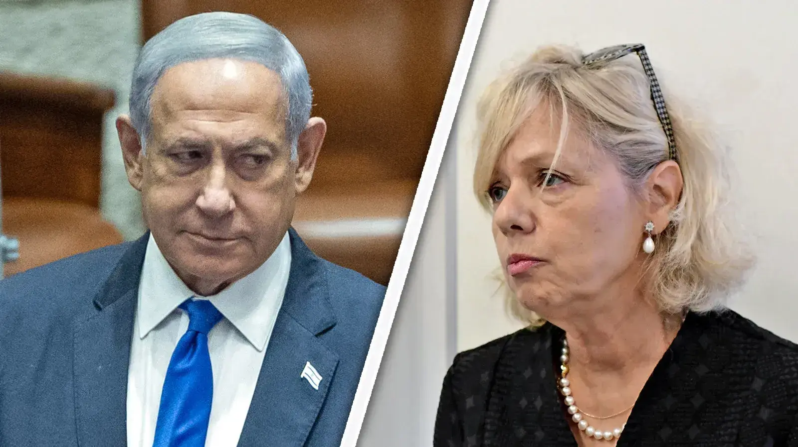 היועצת המשפטית גלי בהרב-מיארה, ראש הממשלה בנימין נתניהו