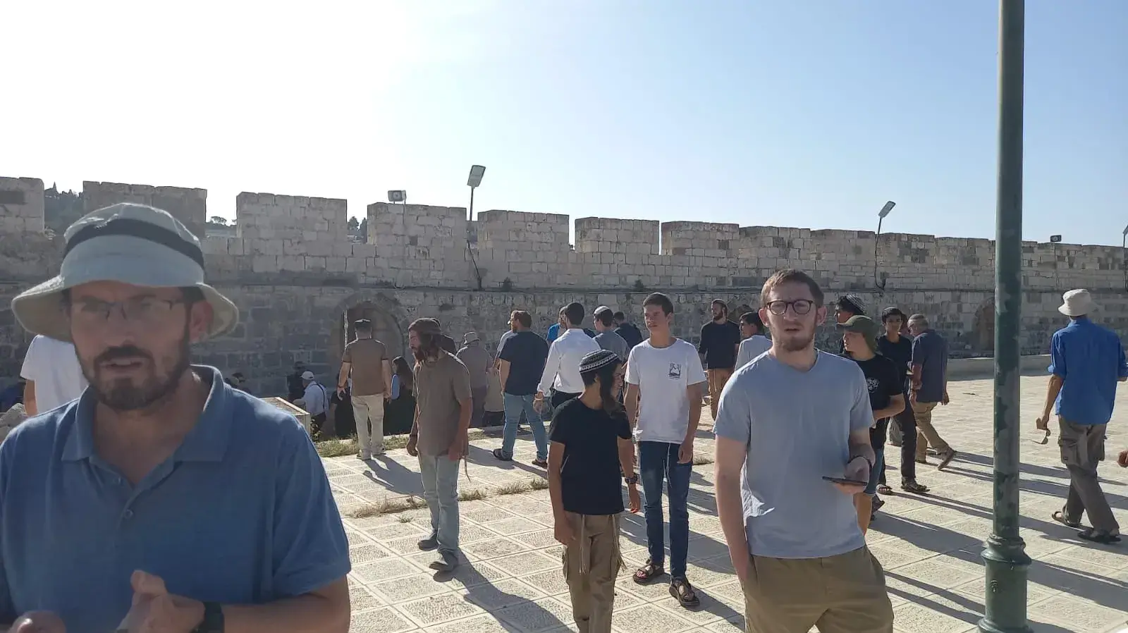 יהודים עלו להר הבית בתשעה באב, 27 ביולי 2023 יהודים עלו להר הבית בתשעה באב, 27 ביולי 2023