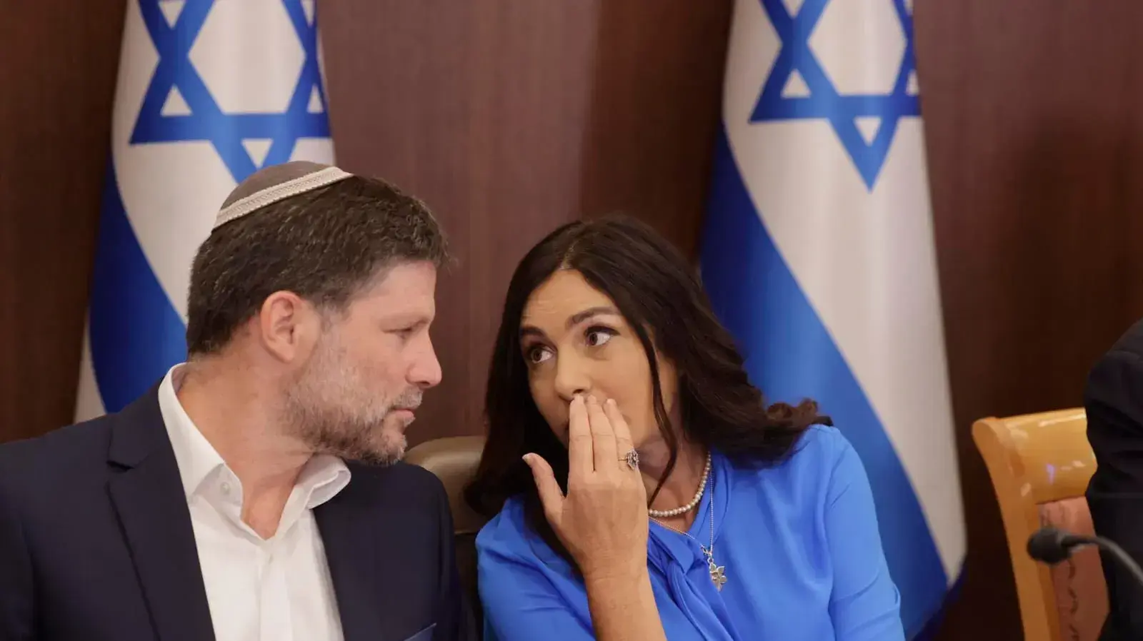 מירי רגב, בצלאל סמוטריץ',ישיבת ממשלה, 30 ביולי 2023 מירי רגב, בצלאל סמוטריץ',ישיבת ממשלה, 30 ביולי 2023