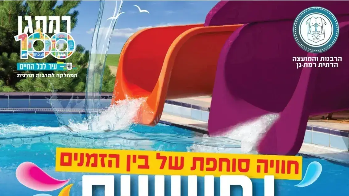 עיריית רמת גן הודיעה כי תממן יום כיף בפארק מים רק לילדים שיקראו תהילים. 30 ביולי 2023 עיריית רמת גן הודיעה כי תממן יום כיף בפארק מים רק לילדים שיקראו תהילים. 30 ביולי 2023