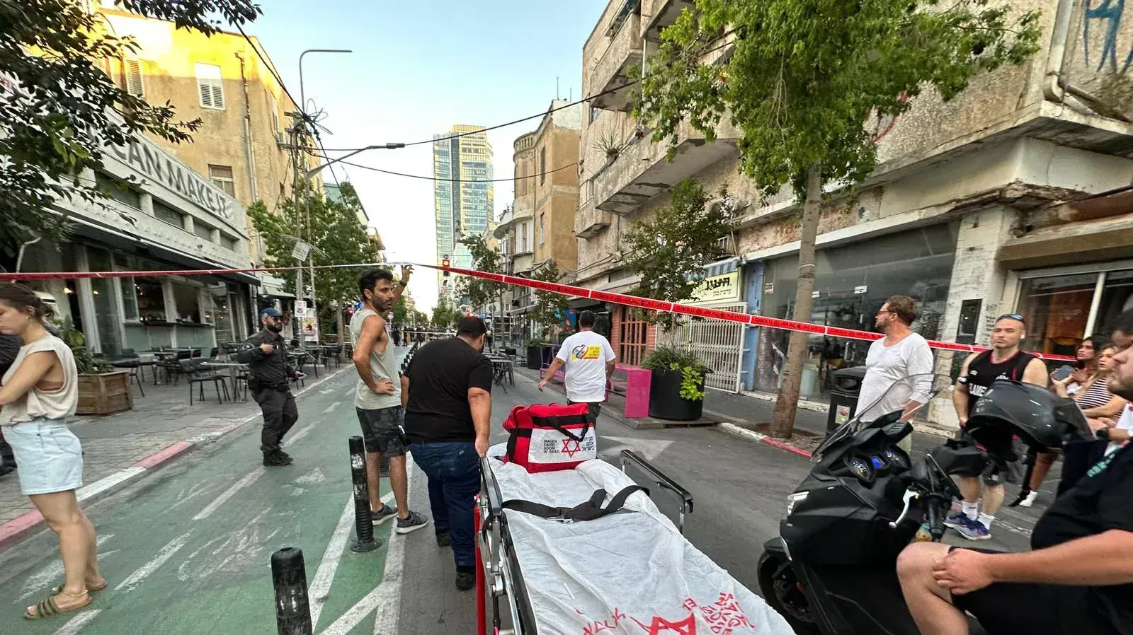 חשד לפיגוע בנחלת בנימין. 5 באוגוסט 2023 חשד לפיגוע בנחלת בנימין. 5 באוגוסט 2023