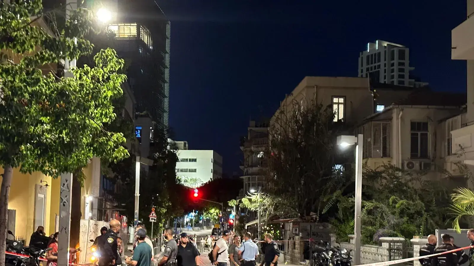 נקודת הפיגוע בנחלת בנימין. 5 באוגוסט 2023 נקודת הפיגוע בנחלת בנימין. 5 באוגוסט 2023