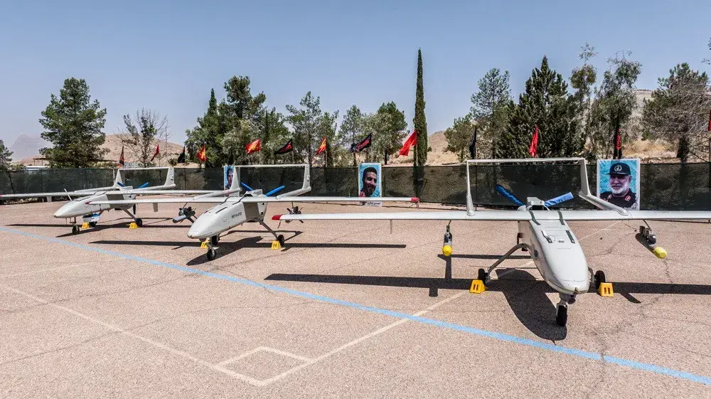 מל"טים חדשים שבהם צויד חיל הים של משמרות המהפכה של איראן, 5 באוגוסט 2023
