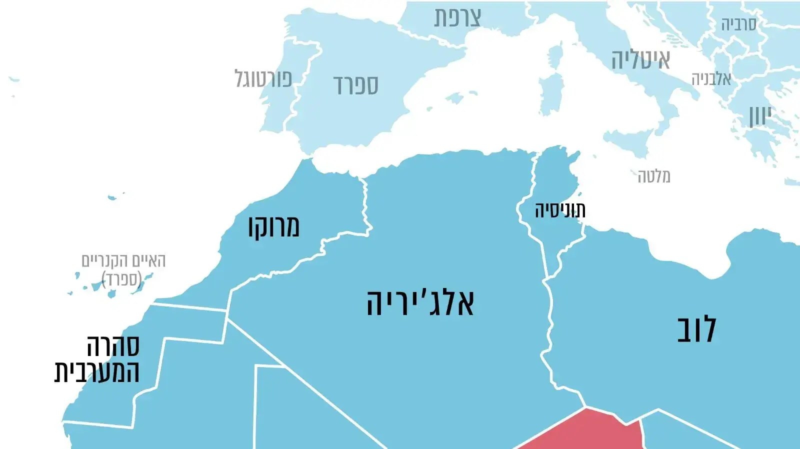 מפת ניז'ר מפת ניז'ר