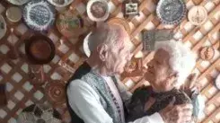 חיים לפלר עם אשתו שמחה חיים לפלר עם אשתו שמחה