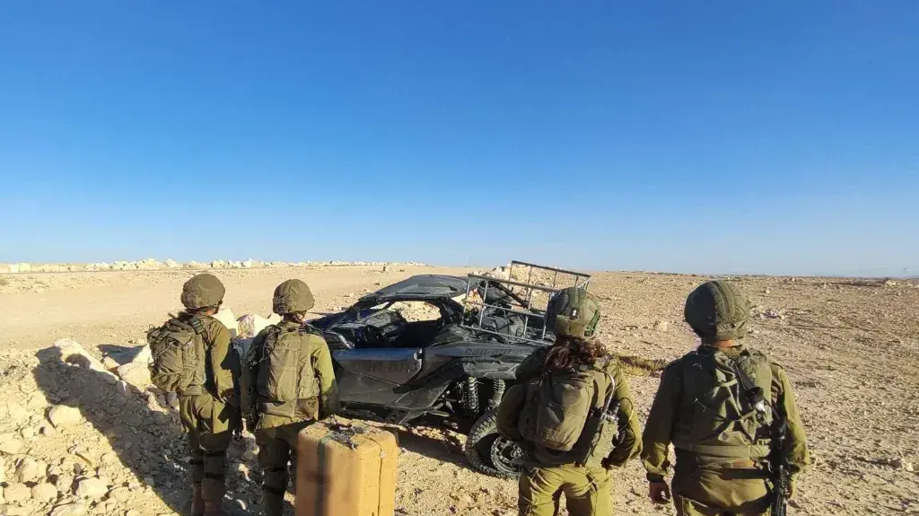 סיכול הברחת סמים בגבול מצריים על ידי גדוד ברדלס. 10 באוגוסט 2023