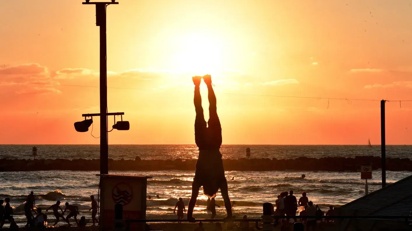 חוף הים בתל אביב. 10 באוגוסט 2023 חוף הים בתל אביב. 10 באוגוסט 2023