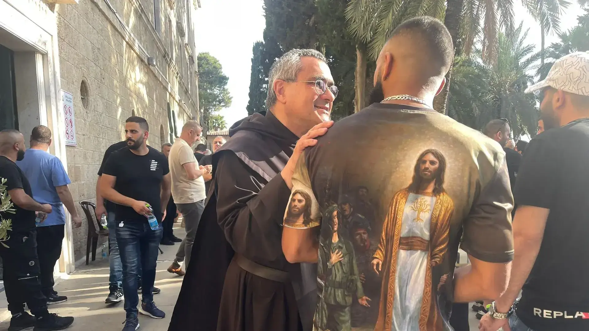 אב מנזר סטלה מאריס בחיפה, ג׳אן ג׳וזף בירגארה. 14 באוגוסט 2023 אב מנזר סטלה מאריס בחיפה, ג׳אן ג׳וזף בירגארה. 14 באוגוסט 2023