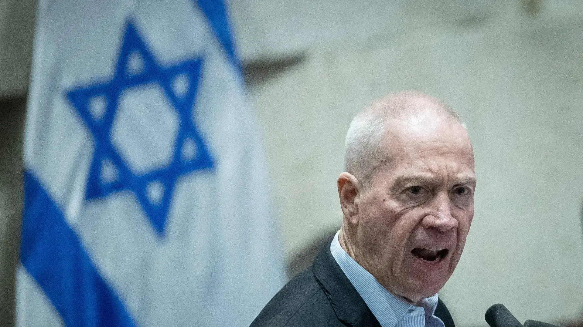 שר הביטחון יואב גלנט 