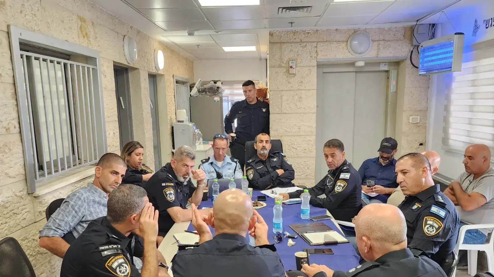 הערכת מצב מיוחדת במשטרת ג'סר א-זרקא לאחר רצח דיב ג'ורבאן, 16 באוגוסט 2023 הערכת מצב מיוחדת במשטרת ג'סר א-זרקא לאחר רצח דיב ג'ורבאן, 16 באוגוסט 2023