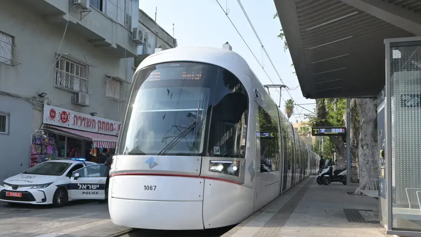 תחנת רכבת קלה ארליך, ת"א יפו, 16 באוגוסט 2023 תחנת רכבת קלה ארליך, ת"א יפו, 16 באוגוסט 2023