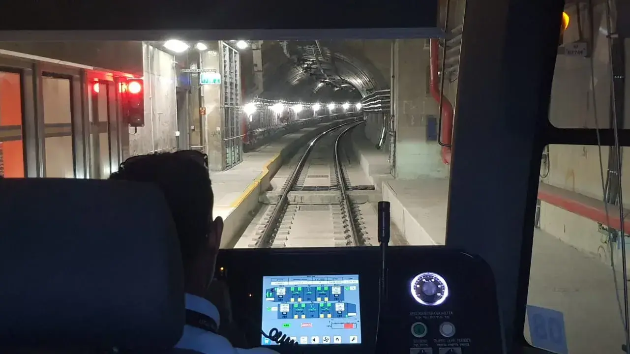נסיעה ראשונה של הרכבת הקלה, תחנת ארליך, ת"א יפו, 16 באוגוסט 2023 נסיעה ראשונה של הרכבת הקלה, תחנת ארליך, ת"א יפו, 16 באוגוסט 2023