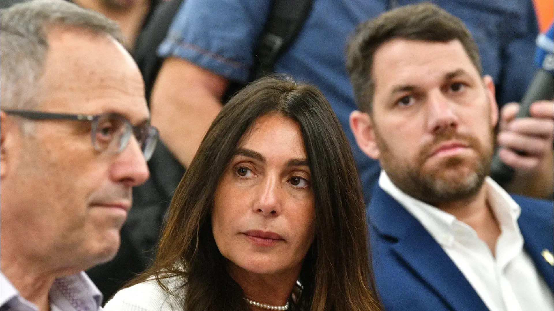 מירי רגב שרת התחבורה, משה בן זקן מנכ"ל משרד התחבורה, נסיעה ראשונה של הרכבת הקלה, תחנת ארליך, ת"א יפו, 16 באוגוסט 2023 מירי רגב שרת התחבורה, משה בן זקן מנכ"ל משרד התחבורה, נסיעה ראשונה של הרכבת הקלה, תחנת ארליך, ת"א יפו, 16 באוגוסט 2023