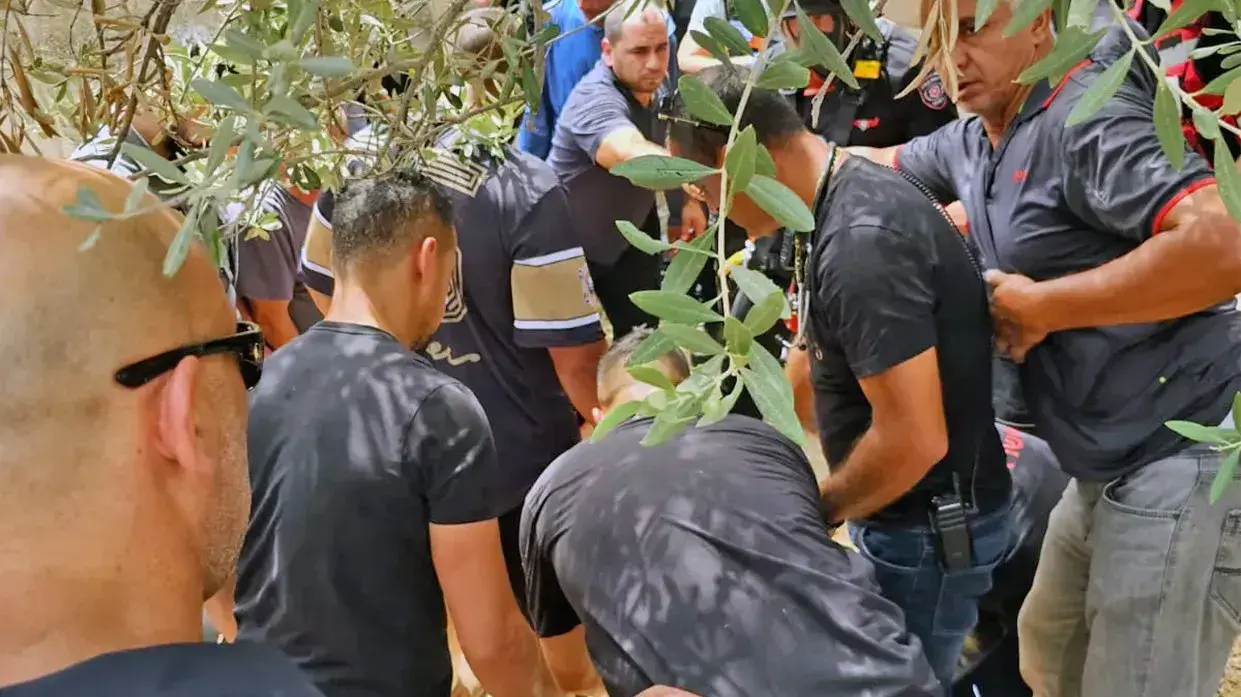 חילוץ שני כבאים ואדם נוסף מבור בדיר אל אסד 13 באוגוסט 2023 חילוץ שני כבאים ואדם נוסף מבור בדיר אל אסד 13 באוגוסט 2023