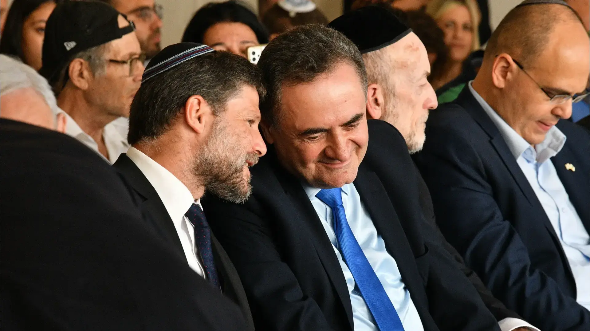 בצלאל סמוטריץ', ישראל כץ, השקת הרכבת הקלה, 17 באוגוסט 2023 בצלאל סמוטריץ', ישראל כץ, השקת הרכבת הקלה, 17 באוגוסט 2023