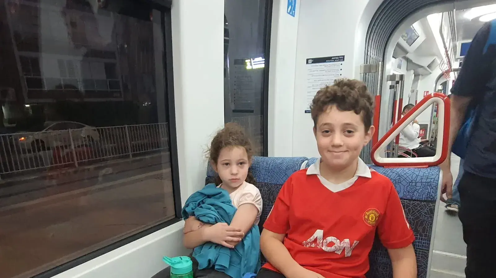נסיעה ראשונה של הקו האדום של הרכבת הקלה בגוש דן, 18 באוגוסט 2023 נסיעה ראשונה של הקו האדום של הרכבת הקלה בגוש דן, 18 באוגוסט 2023