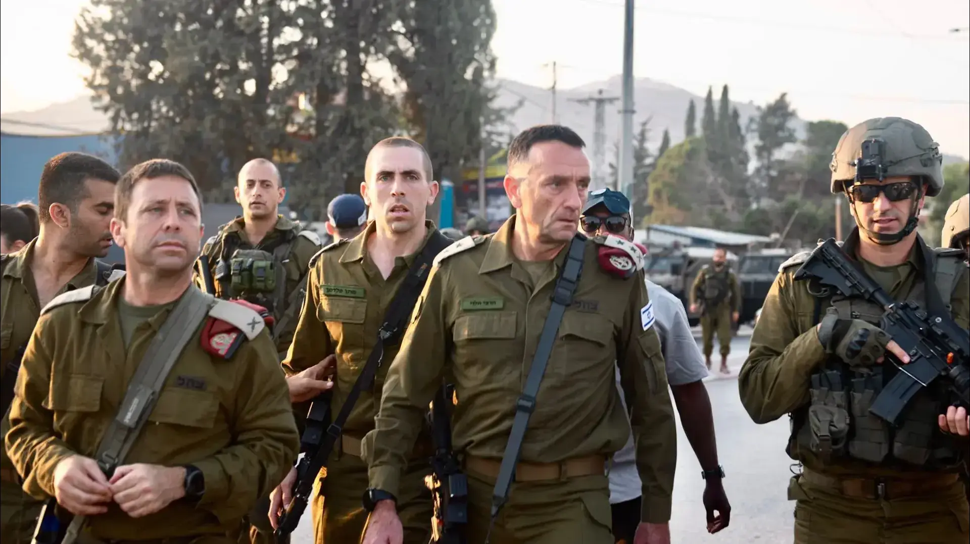 הרצי הלוי בזירת הפיגוע בחווארה. 19 באוגוסט 2023 הרצי הלוי בזירת הפיגוע בחווארה. 19 באוגוסט 2023