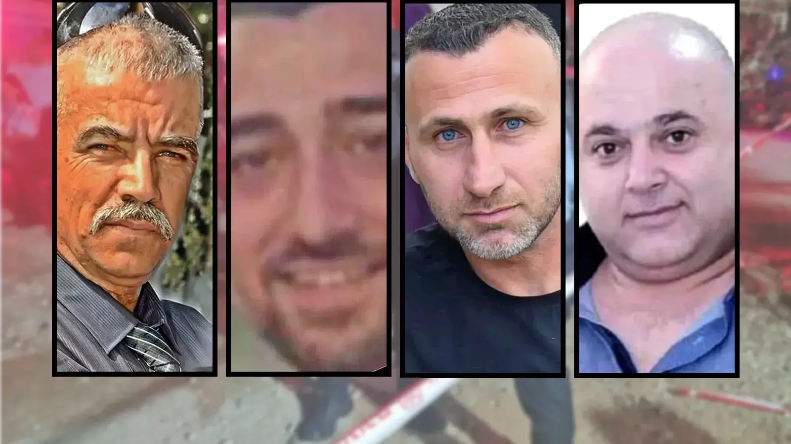 ארבעה בני אדם נורו למוות באבו סנאן, אחד הנרצחים - מתמודד לראשות המועצה 22 באוגוסט 2023 ארבעה בני אדם נורו למוות באבו סנאן, אחד הנרצחים - מתמודד לראשות המועצה 22 באוגוסט 2023