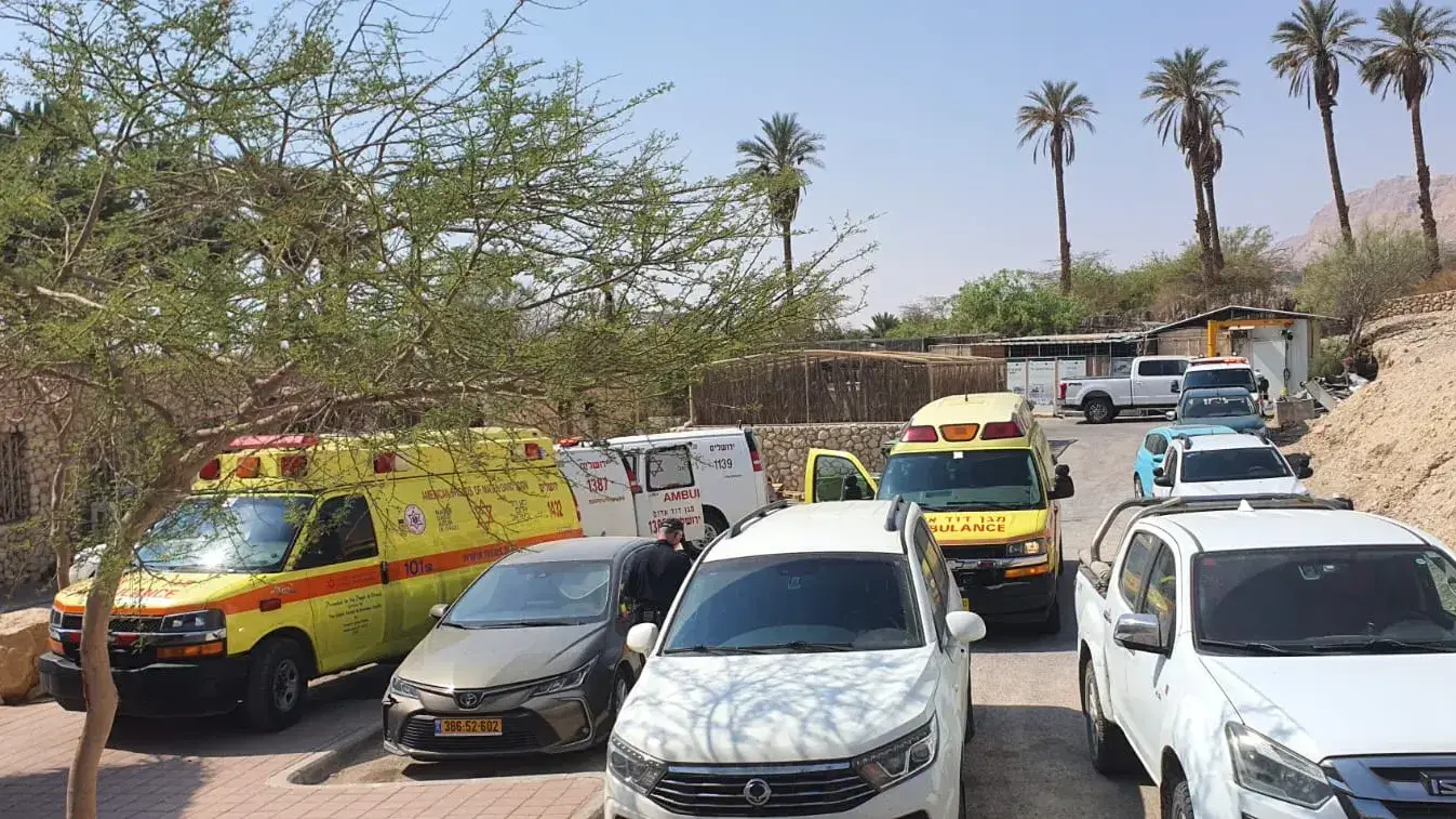 נפגעים במפולת סלעים, נחל דוד, עין גדי, 24 באוגוסט 2023