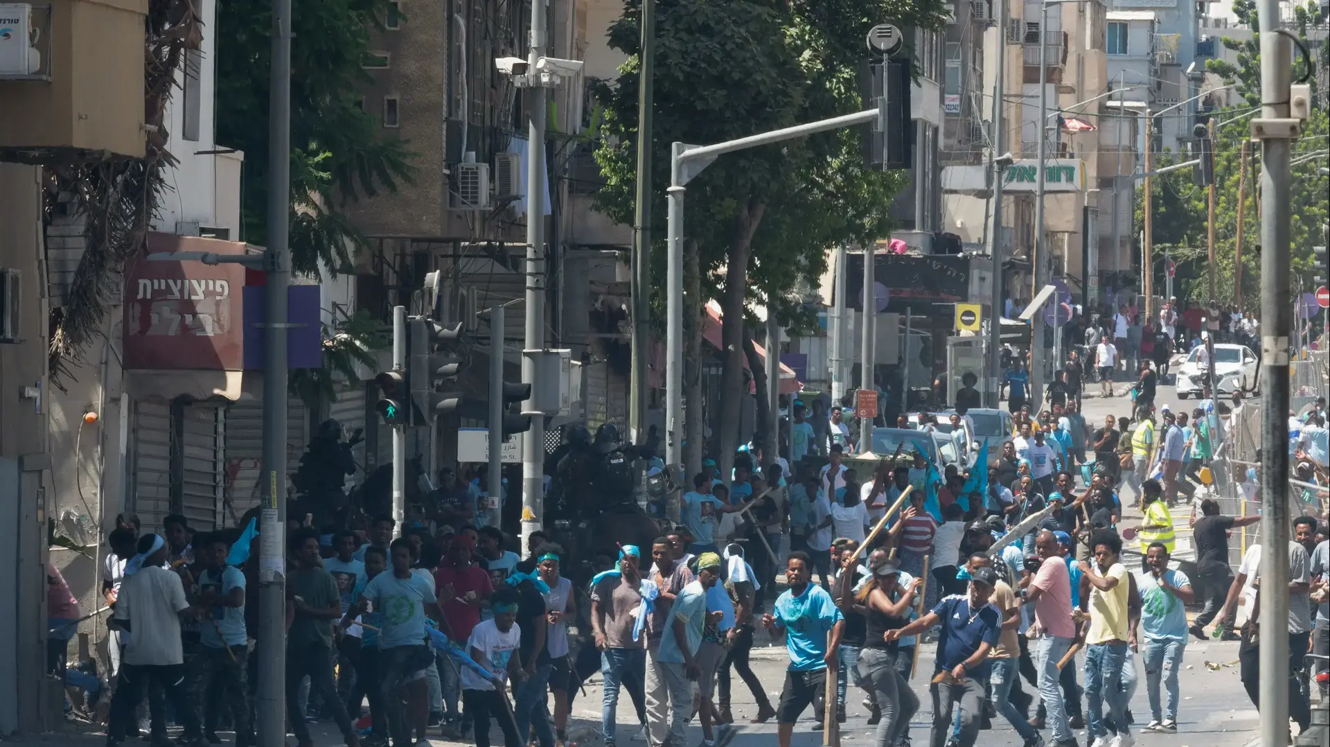 הפגנת מבקשי מקלט אריתראים, תל אביב, 2 בספטמבר 2023