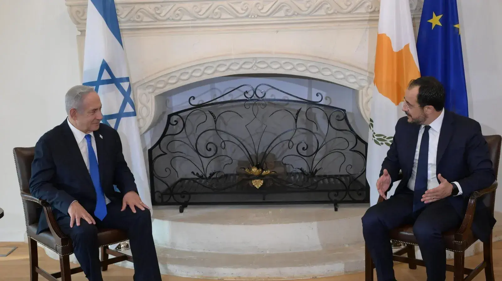 נתניהו בקפריסין, 3 בספטמבר 2023 נתניהו בקפריסין, 3 בספטמבר 2023