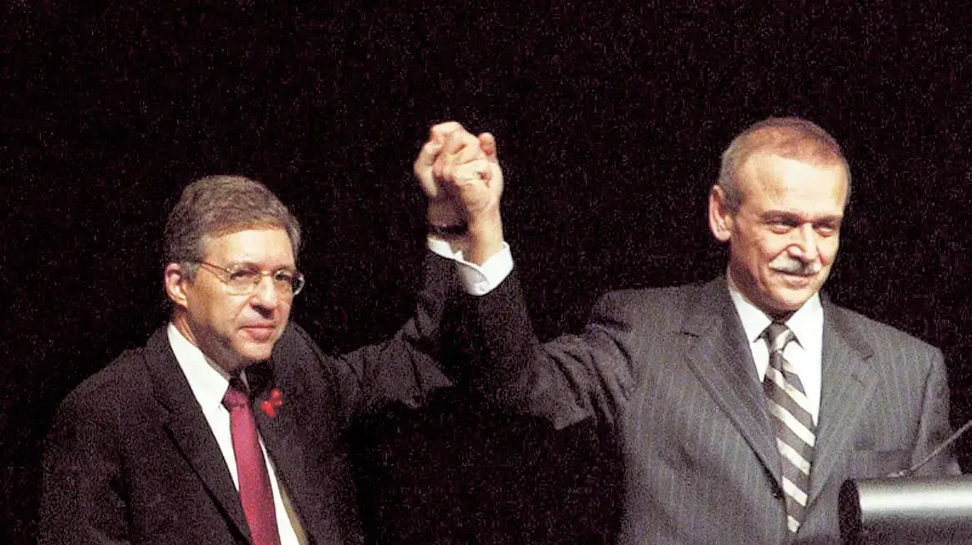 יוסי ביילין, יאסר עבד רבו, הסכם ז'נבה, 1 בדצמבר 2003