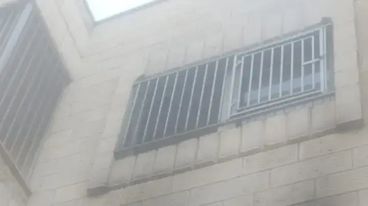 בית הספר שהוצת במזרח ירושלים. 4 בספטמבר 2023