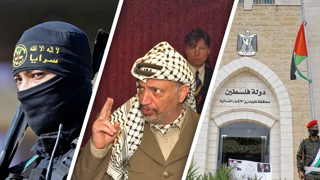 הרשות הפלסטינית, הזרוע הצבאית של חמאס, יאסר ערפאת