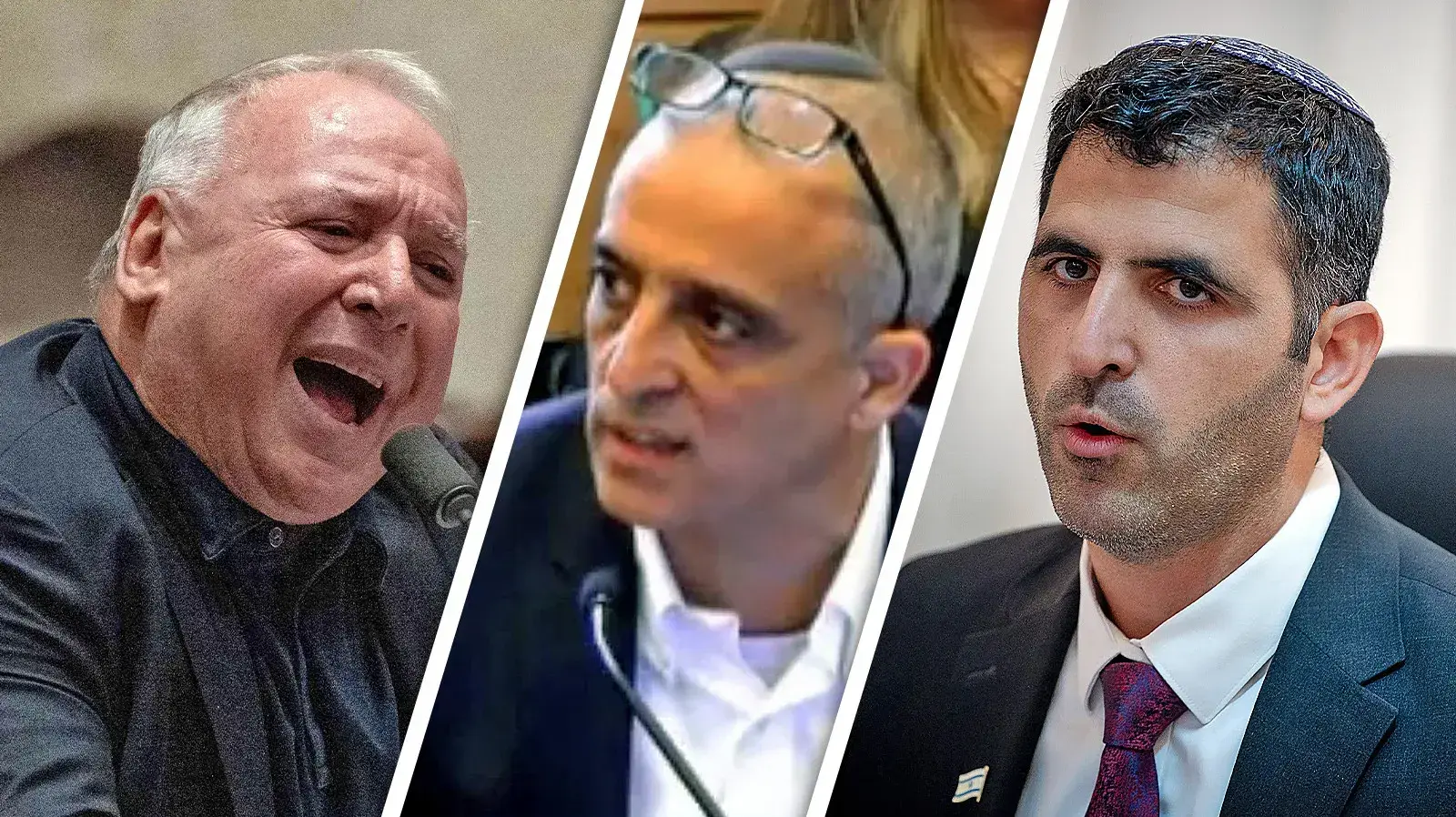 שלמה קרעי, יו"ר דואר ישראל מישאל וקנין, דוד אמסלם שלמה קרעי, יו"ר דואר ישראל מישאל וקנין, דוד אמסלם