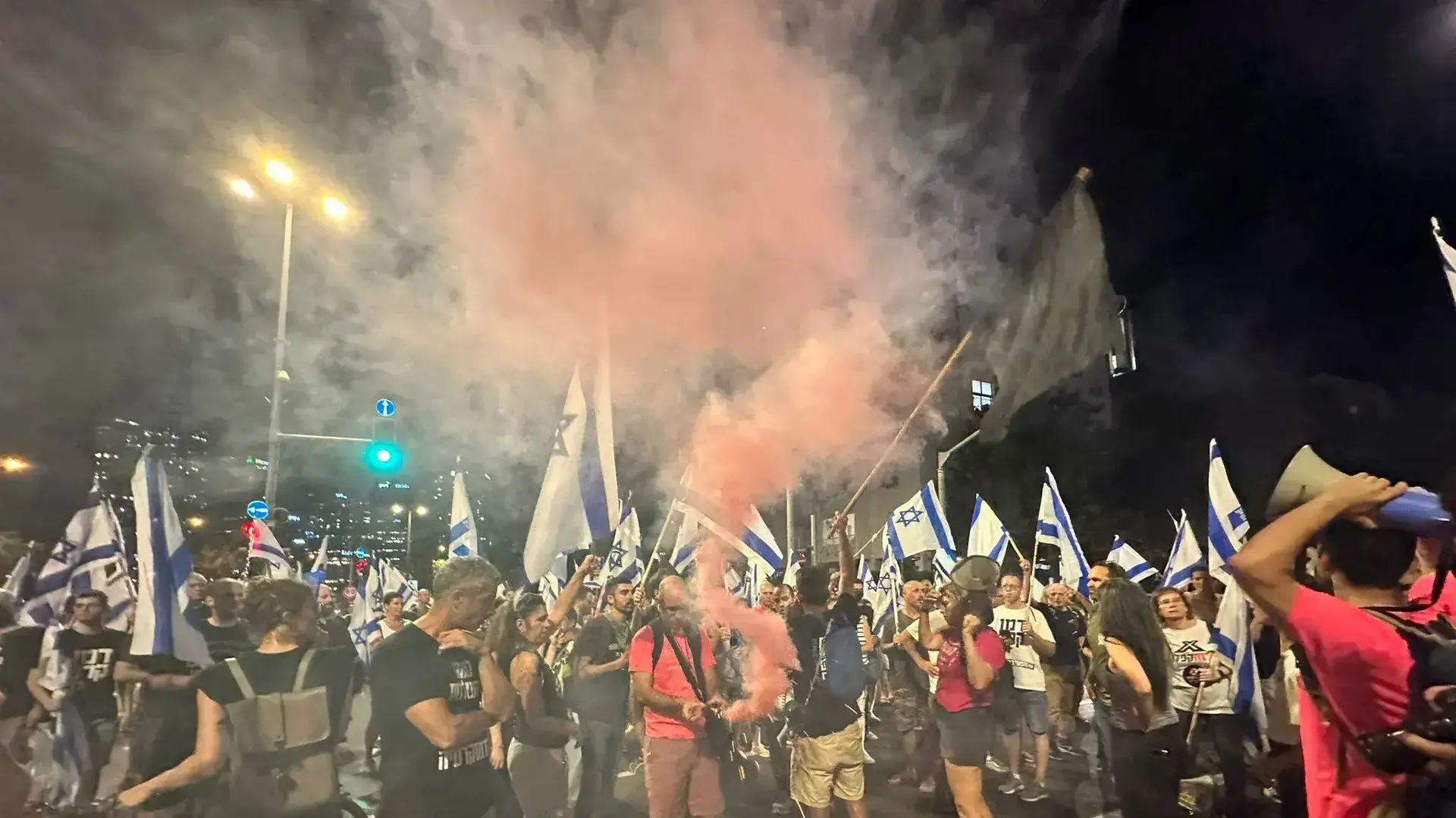 הפגנה נגד המהפכה המשפטית, תל אביב. 9 בספטמבר 2023 הפגנה נגד המהפכה המשפטית, תל אביב. 9 בספטמבר 2023
