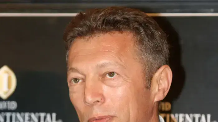 ארקדי גאידמק במסיבת עיתונאים