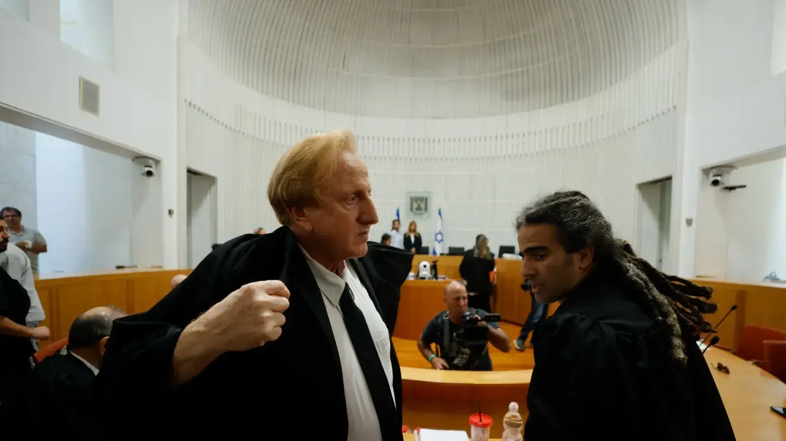 אליעד שרגא,תומר נאור, דיון על ביטול עילת הסבירות, בית המשפט העליון, 12 בספטמבר 2023 אליעד שרגא,תומר נאור, דיון על ביטול עילת הסבירות, בית המשפט העליון, 12 בספטמבר 2023