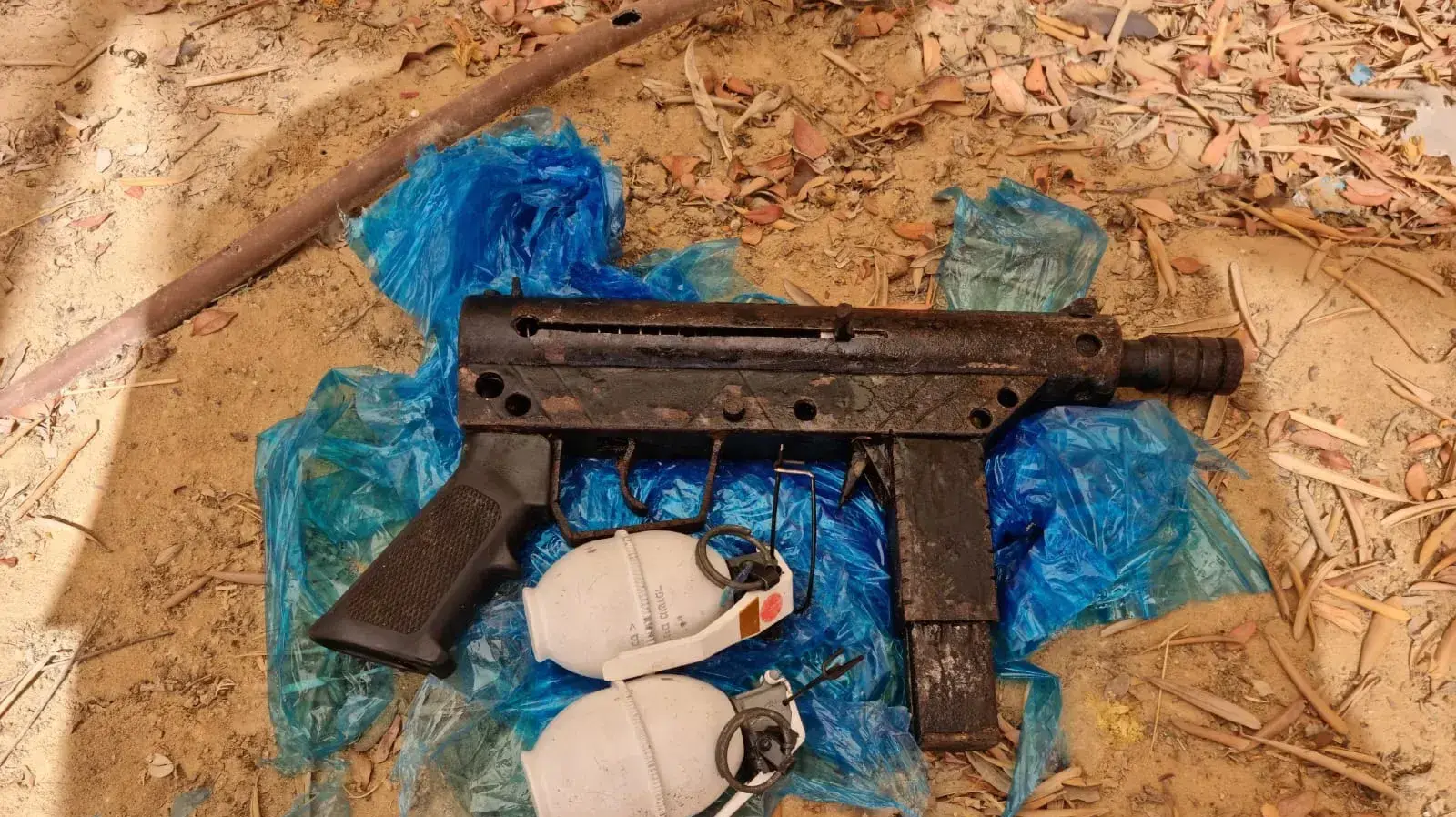 רובה, רימונים ונשקים נמצאו בגן ילדים בשגב שלום. 13 בספטמבר 2023 רובה, רימונים ונשקים נמצאו בגן ילדים בשגב שלום. 13 בספטמבר 2023