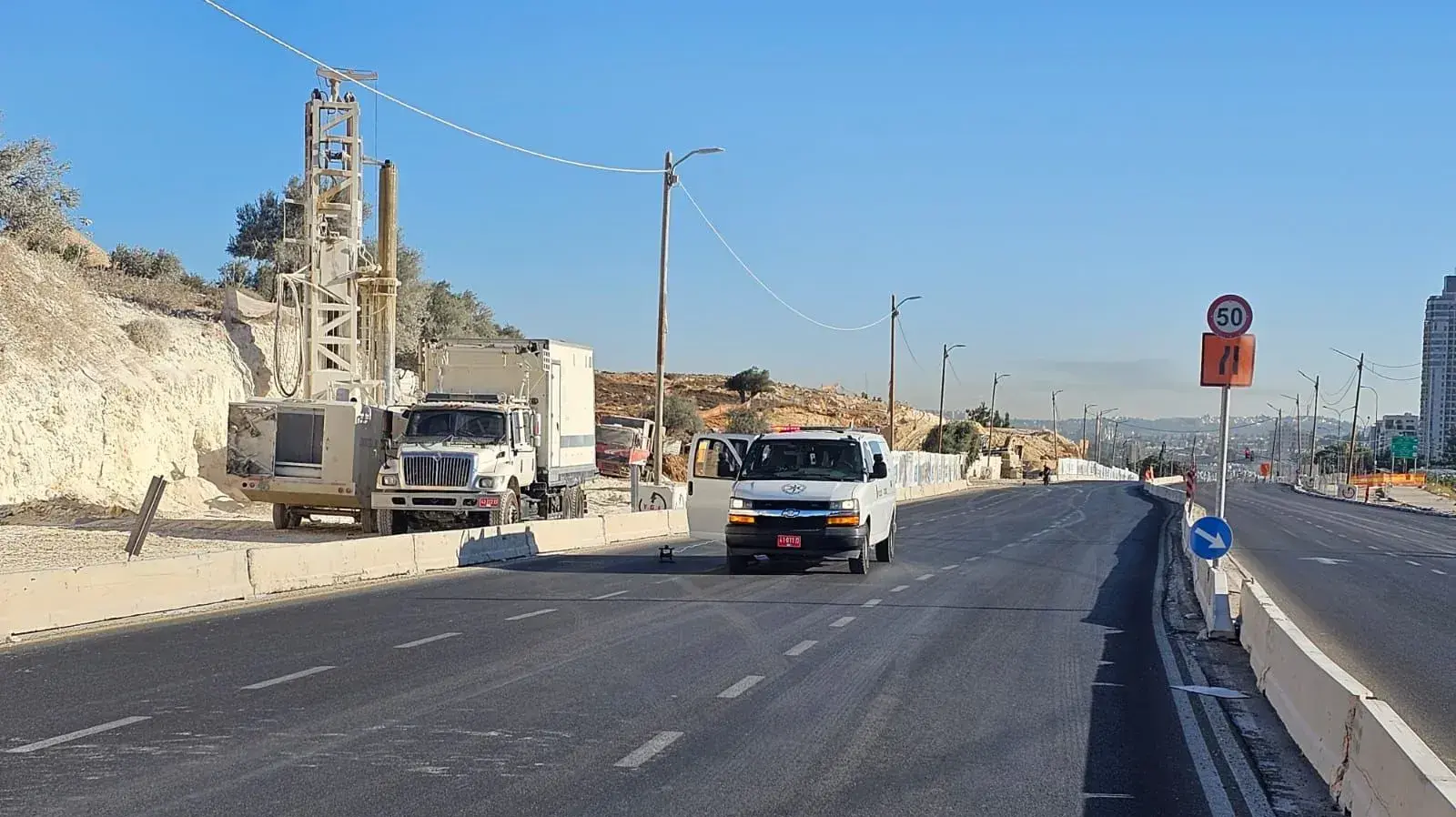 חבלני המשטרה טיפלו בשני נפלי פגז בדרום העיר ירושלים, 19 בספטמבר 2023