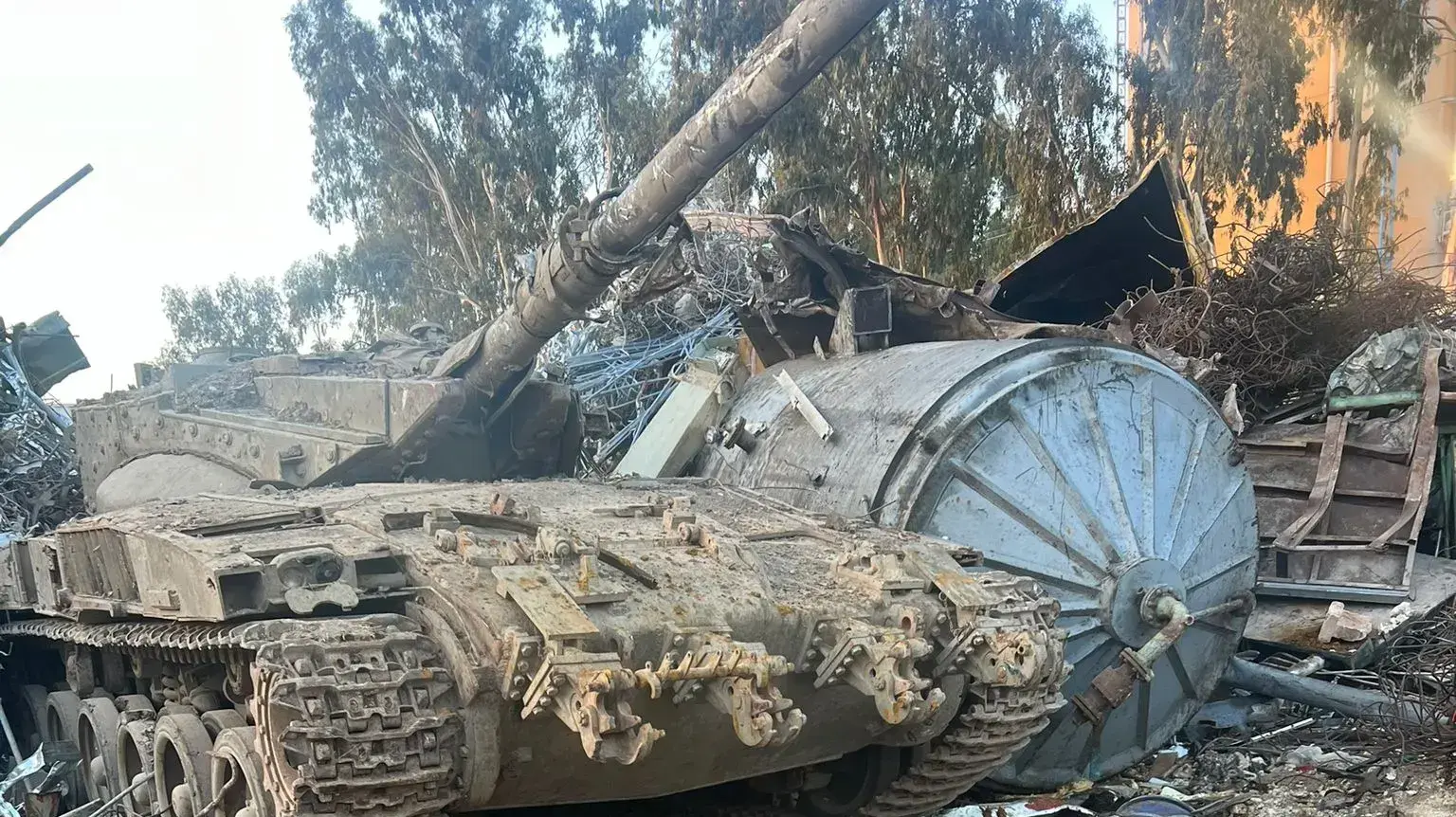 טנק נגנב מבסיס אימונים סמוך למחלף אליקים 20 בספטמבר 2023
