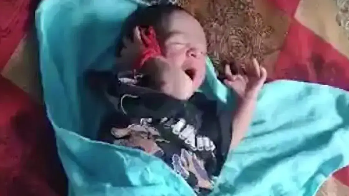 תינוקת שנולדה עם שש אצבעות