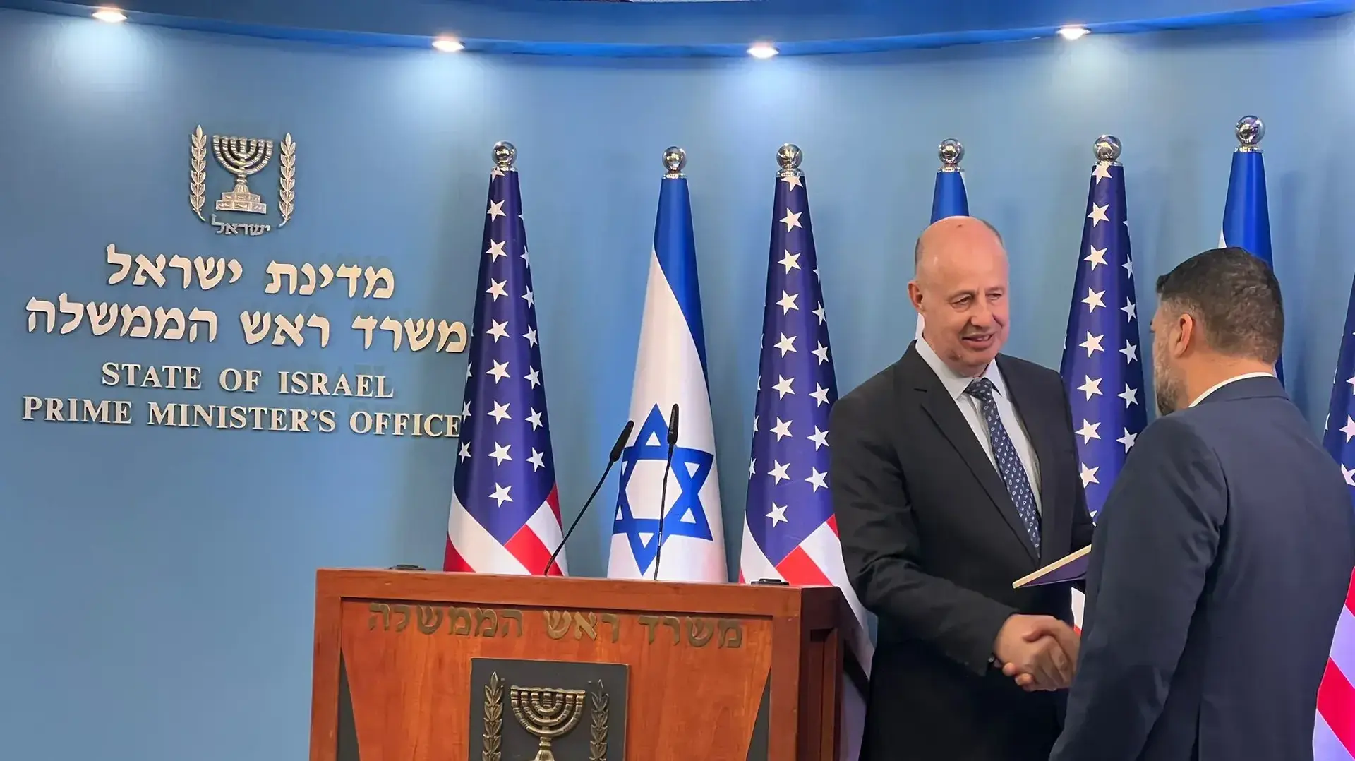 ראש המל״ל צחי הנגבי מקיים אירוע לרגל הצטרפות ישראל לתכנית הפטור מוויזה לארה״ב, במעמד ראש הממשלה בנימין נתניהו. 28 בספטמבר 2023 ראש המל״ל צחי הנגבי מקיים אירוע לרגל הצטרפות ישראל לתכנית הפטור מוויזה לארה״ב, במעמד ראש הממשלה בנימין נתניהו. 28 בספטמבר 2023