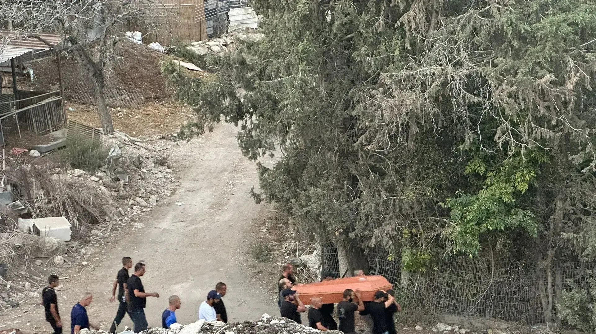 הלווית חמשת ההרוגים בטבח בבסמת טבעון. 29 בספטמבר 2023 הלווית חמשת ההרוגים בטבח בבסמת טבעון. 29 בספטמבר 2023