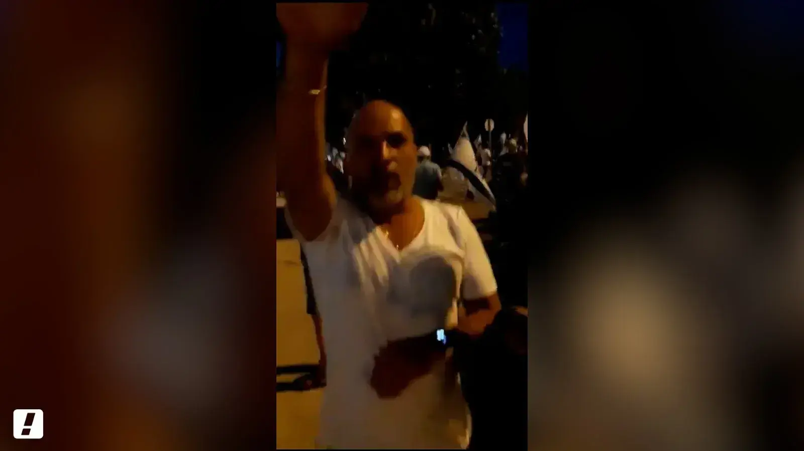 מתנגד למחאה נגד המהפכה המשפטית בצומת צמח: "חבל שלגרמנים נגמר הגז". 30 בספטמבר 2023 מתנגד למחאה נגד המהפכה המשפטית בצומת צמח: "חבל שלגרמנים נגמר הגז". 30 בספטמבר 2023