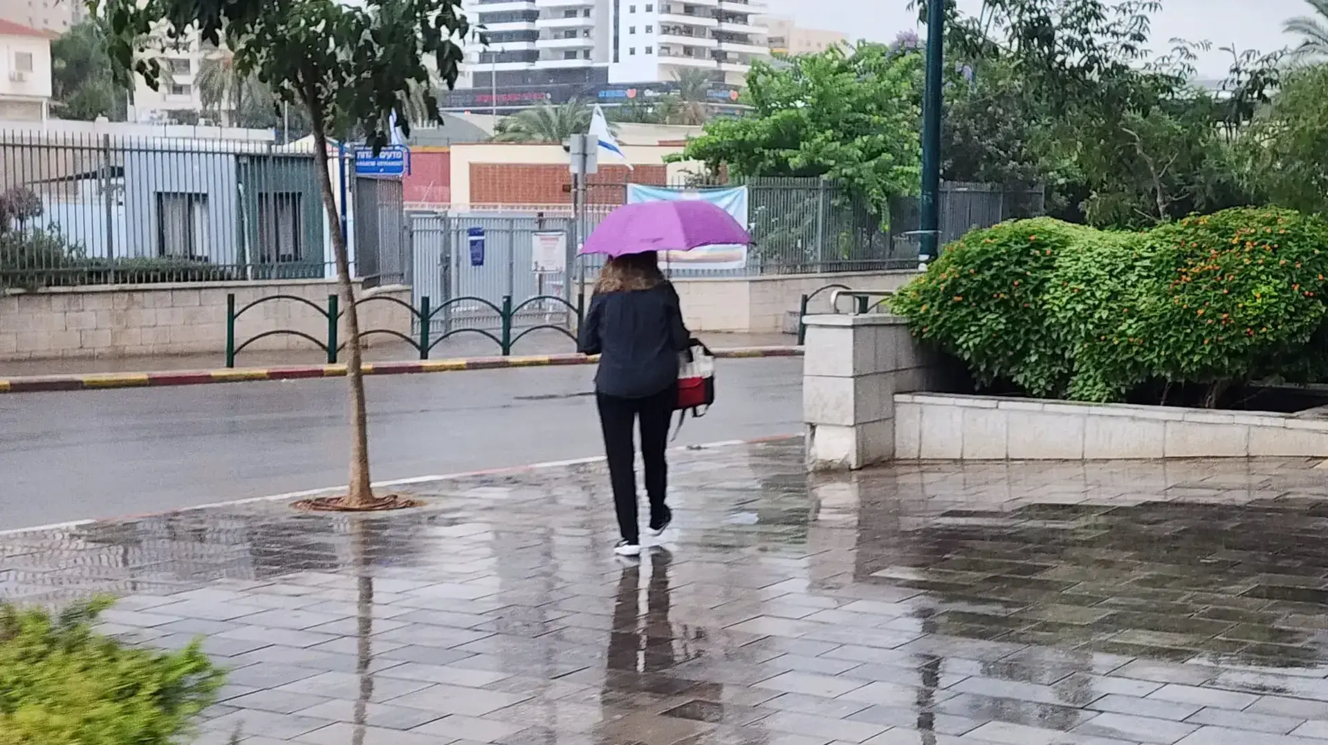 גשם, חדרה, 2 באוקטובר 2023 גשם, חדרה, 2 באוקטובר 2023