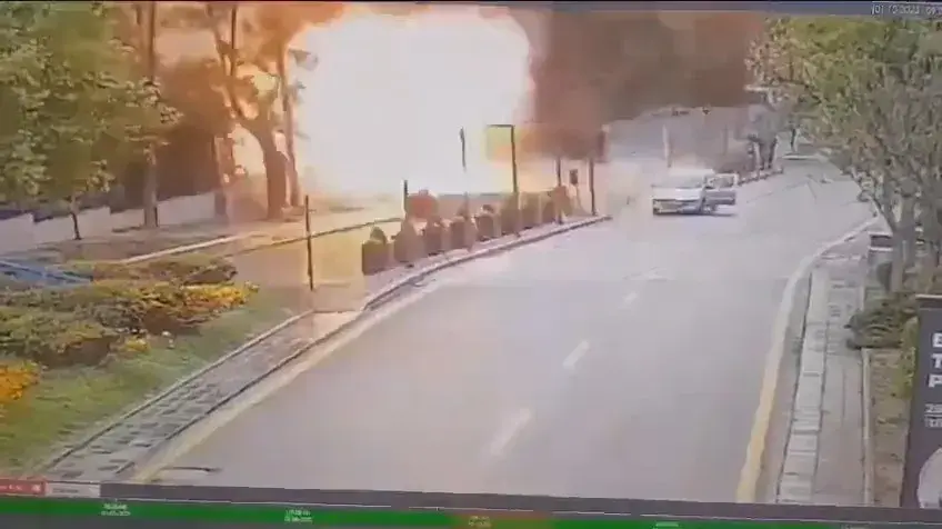 פיצוץ מחבל מתאבד מחוץ למשרד הפנים באנקרה, טורקיה, 1 באוקטובר 2023